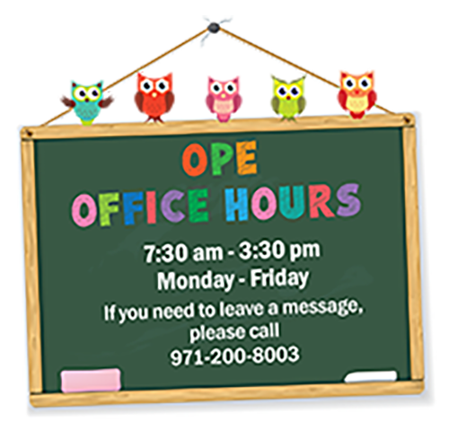 OPE Office Hours
